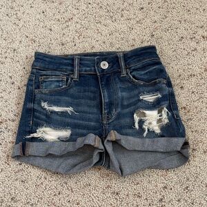 American Eagle Age Blue Denim Shorts